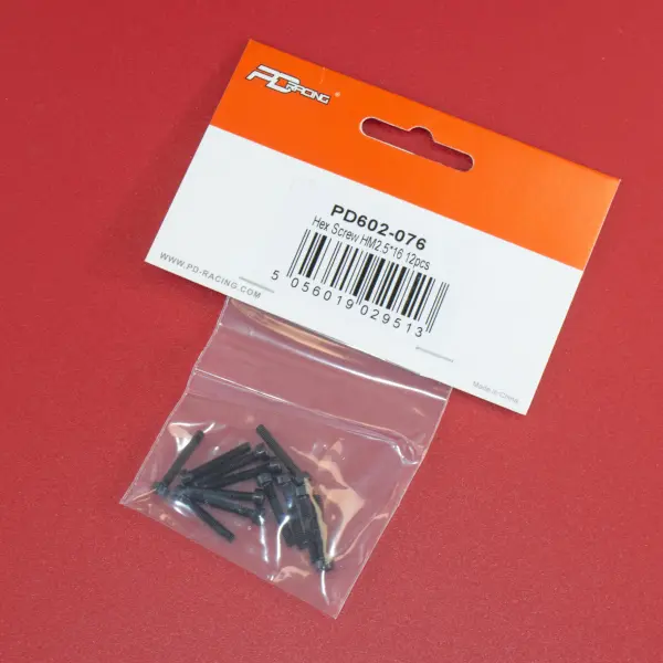 Hex Screw HM2.5*16 12pcs