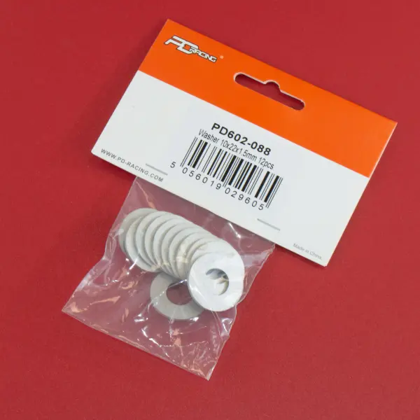 Washer 10x22x1.5mm 12pcs
