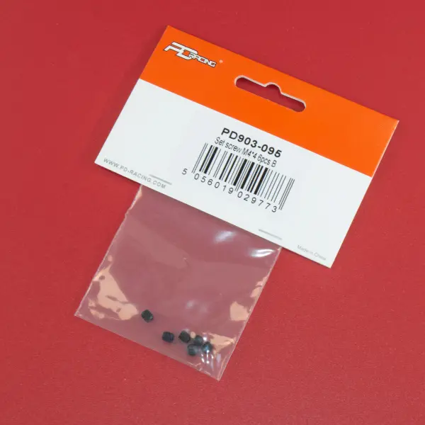 Set screw M4*4 6pcs B