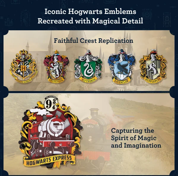 Harry Potter Magnetic Coat of Arms (6 Designs)