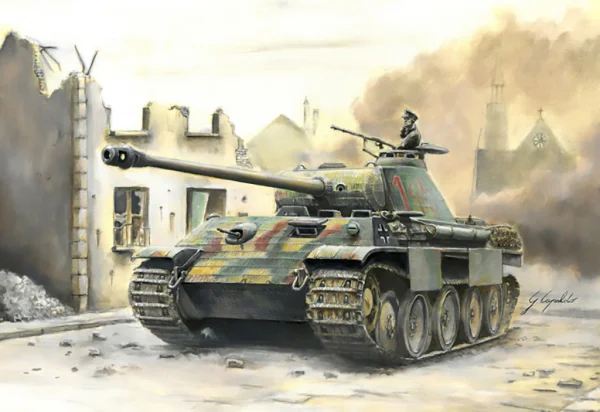 Italeri 1/56 Sd.Kfz 171 Panther Ausf A