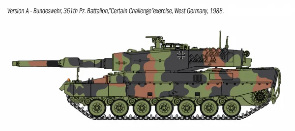 Italeri Leopard 2A4 Tank
