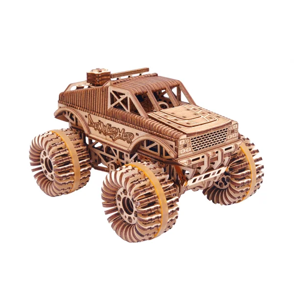 Wood Trick Monster Truck
