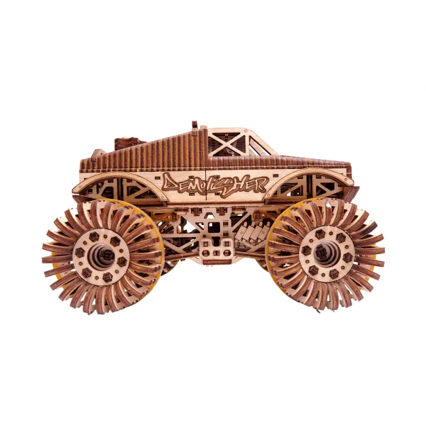 Wood Trick Monster Truck