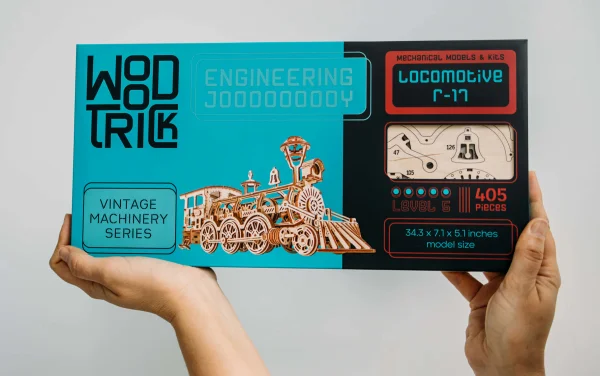 Wood Trick Locomotive R17