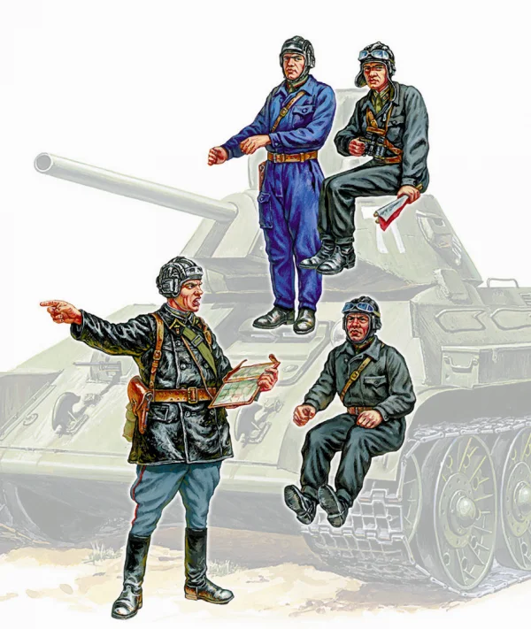 Zvesda Soviet Tank Crew