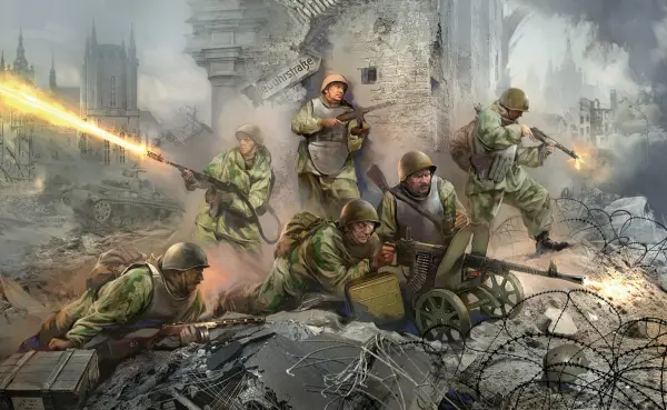 Zvezda Soviet Assault Troops WWII — image 4 of 4