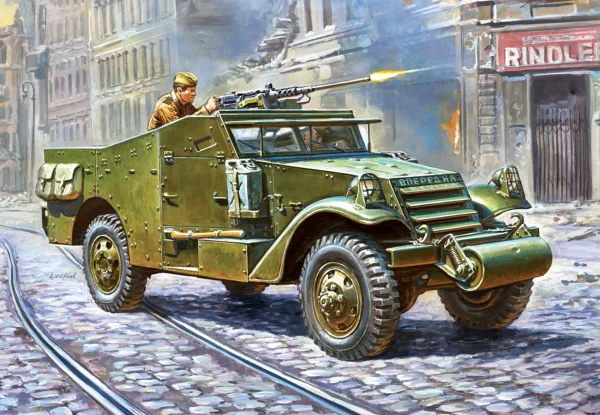 Zvesda M3 Scout Car