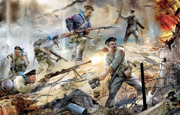 Zvesda Soviet Naval Infantry WWII