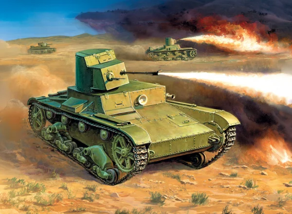Zvesda T-26 Flamethrower Tank Re Release
