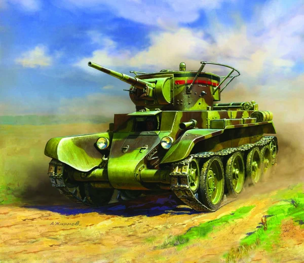 Zvesda Soviet Tank Bt-7 Re Release — image 3 of 3