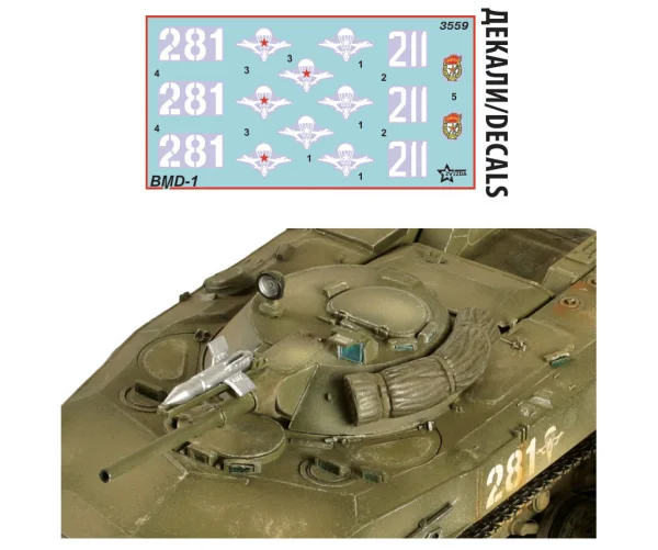 Zvesda Bmd-1 Airborne Afv Re Release