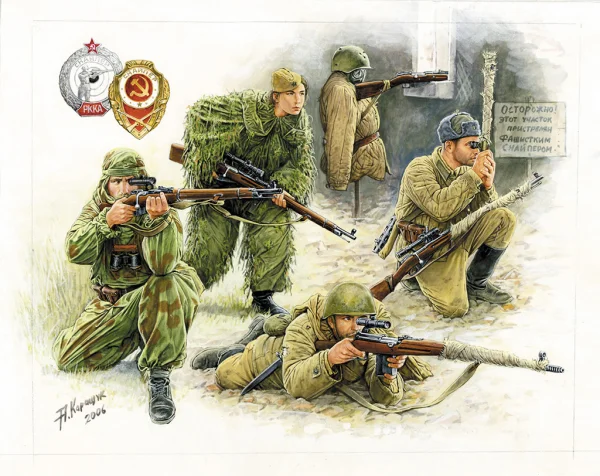 Zvesda Soviet Sniper Team