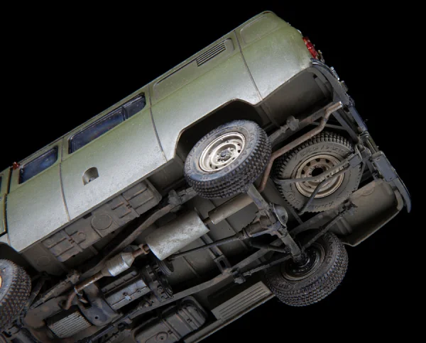 Zvesda Uaz 3909 Russian Military Van — image 7 of 8