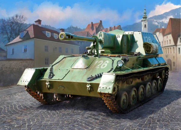 Zvesda Su-76 Soviet Self Propelled Gun