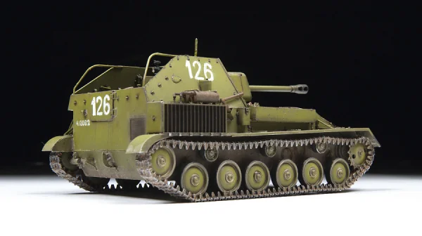 Zvesda Su-76 Soviet Self Propelled Gun — image 6 of 9