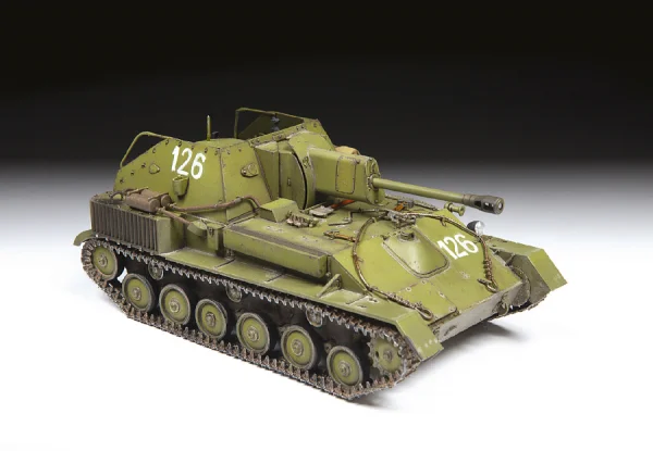 Zvesda Su-76 Soviet Self Propelled Gun — image 8 of 9