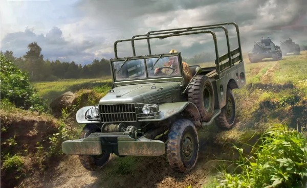 Zvesda Dodge Wc-52
