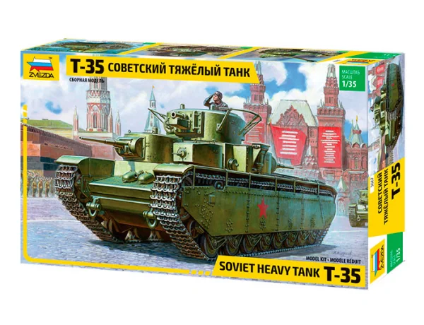 Zvesda T-35 Heavy Tank — image 1 of 11