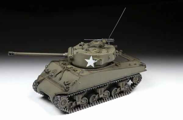 Zvezda M4 A3 (76mm) Sherman Tank &mdash; image 5 of 8