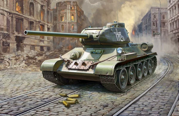 Zvesda Soviet Medium Tank T-34/85