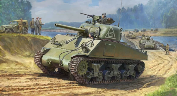 Zvesda M4 A2 Sherman