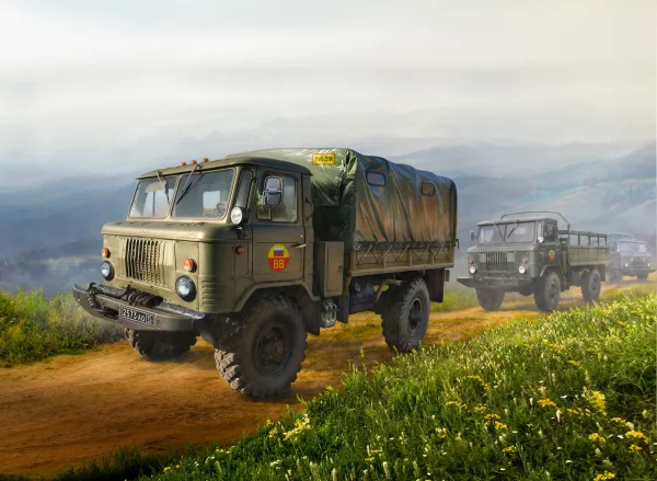 GAZ-66 Soviet All-Wheel Drive Truck
