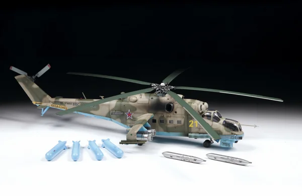 Zvesda Mil Mi-24P Russ Attack Helicopter — image 4 of 11