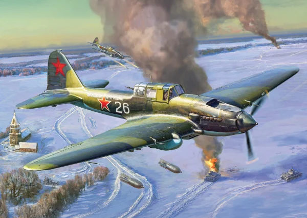 Zvesda Il-2 Stormovik Mod 1943
