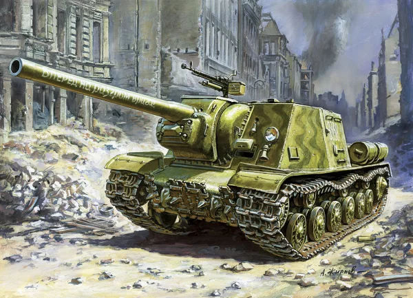 Zvesda Isu-122 Soviet Self Propelled Gun