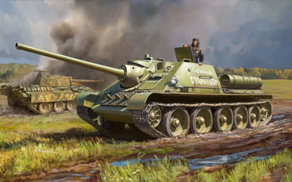 Zvesda Su-85 Self Propelled Gun