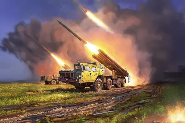 Zvesda Multile Rocket Launch System Smerch