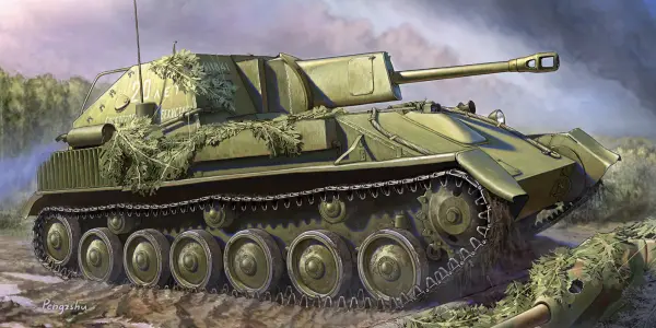 Soviet Self-Propelled Gun SU-76М — image 4 of 8