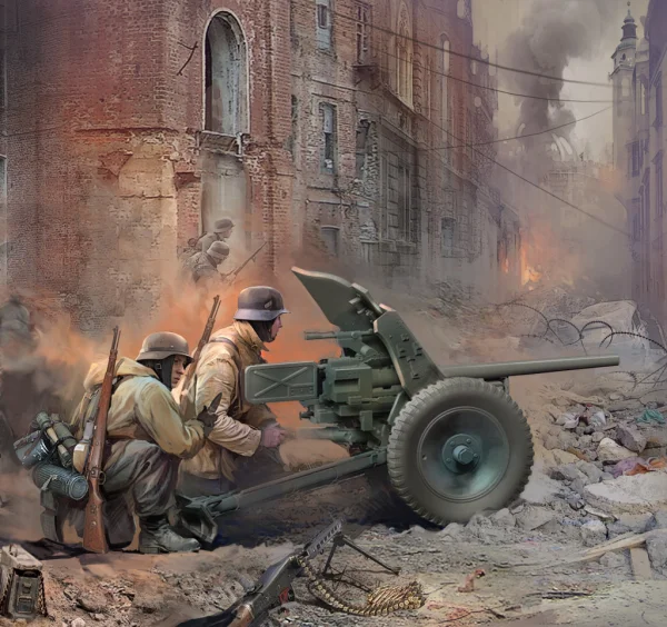 Zvesda German Gun Pak-36 With Crew