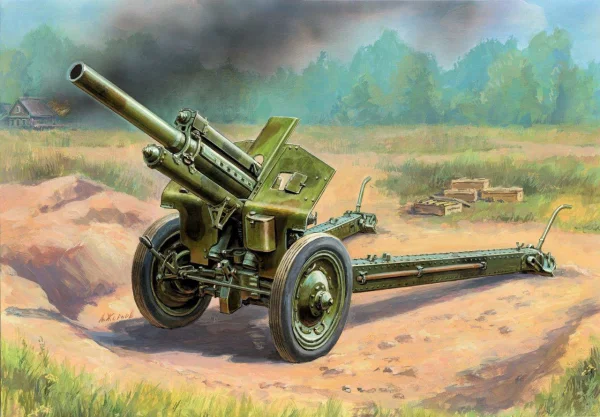 Zvezda 1:72 - Soviet M-30 Howitzer