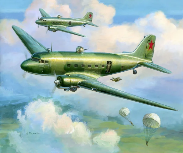 Zvesda Li-2 Soviet Transport Plane