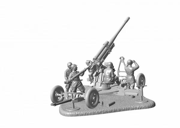 Zvesda 1/72 Soviet 85mm Anti-Aircraft Gun — image 7 of 10