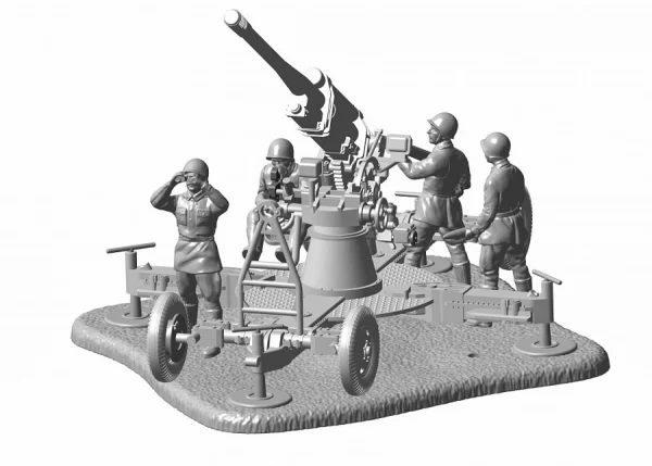 Zvesda 1/72 Soviet 85mm Anti-Aircraft Gun — image 5 of 10