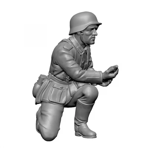 Zvezda 1/72 WWII German 75mm Gun With Crew — image 8 of 9