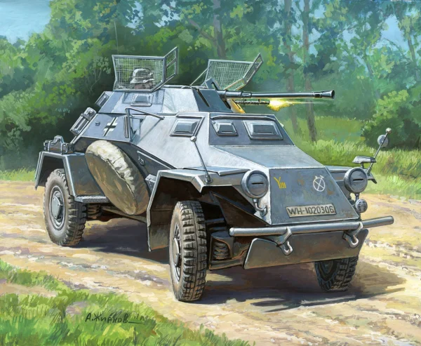 Zvesda Sd.Kfz.222 Armored Car
