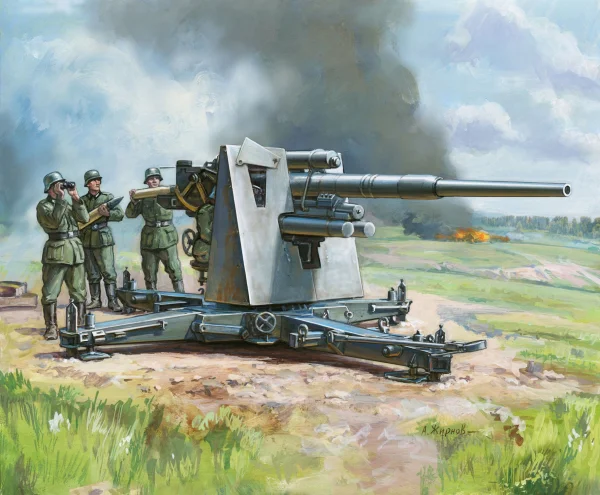 Zvesda German 88mm Flak 36/37
