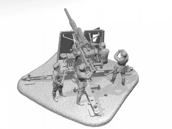 Zvezda German 88mm Flak 36/37 — image 7 of 8