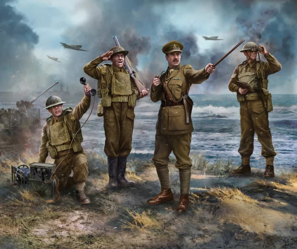 Zvesda British Hq WWII Staff