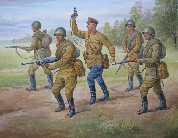 Zvesda Soviet Regular Infantry 1941-42
