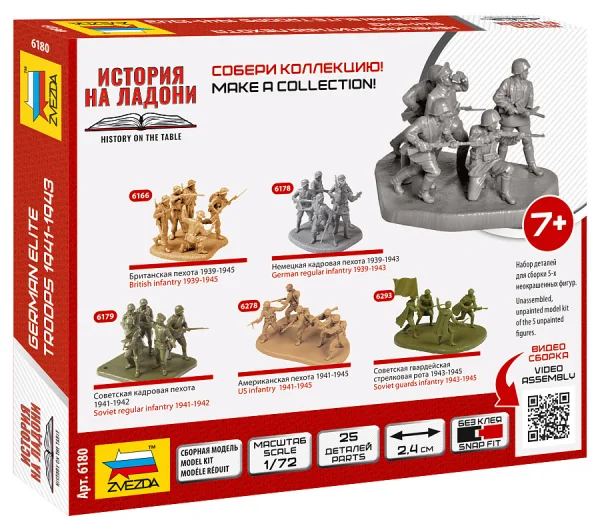 Zvesda German Elite Troops 1939-43 — image 4 of 6