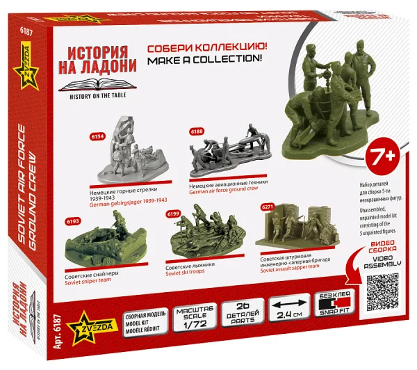 Zvesda Soviet Airforce Ground Crew &mdash; image 3 of 5