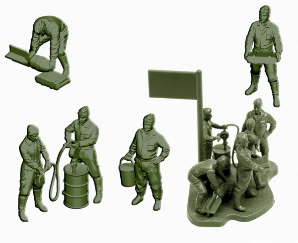 Zvesda Soviet Airforce Ground Crew &mdash; image 5 of 5