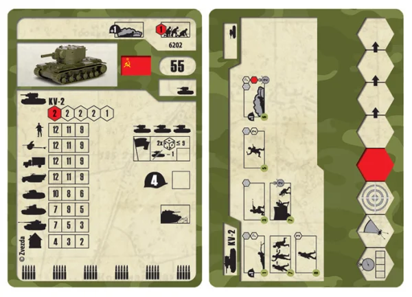 Zvezda 1:100 Soviet Tank Kv-2 — image 6 of 6