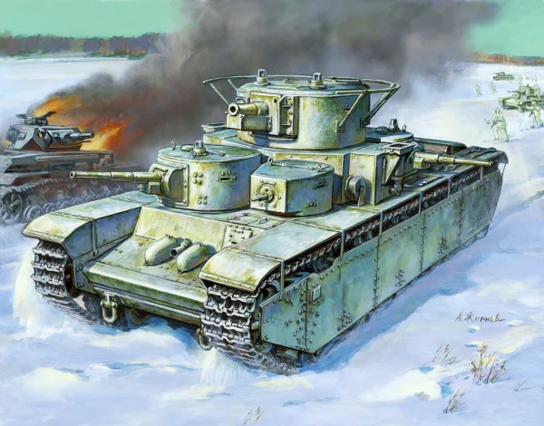 Zvesda Soviet Tank T-35
