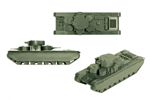 Zvezda Soviet Tank T-35 &mdash; image 4 of 8